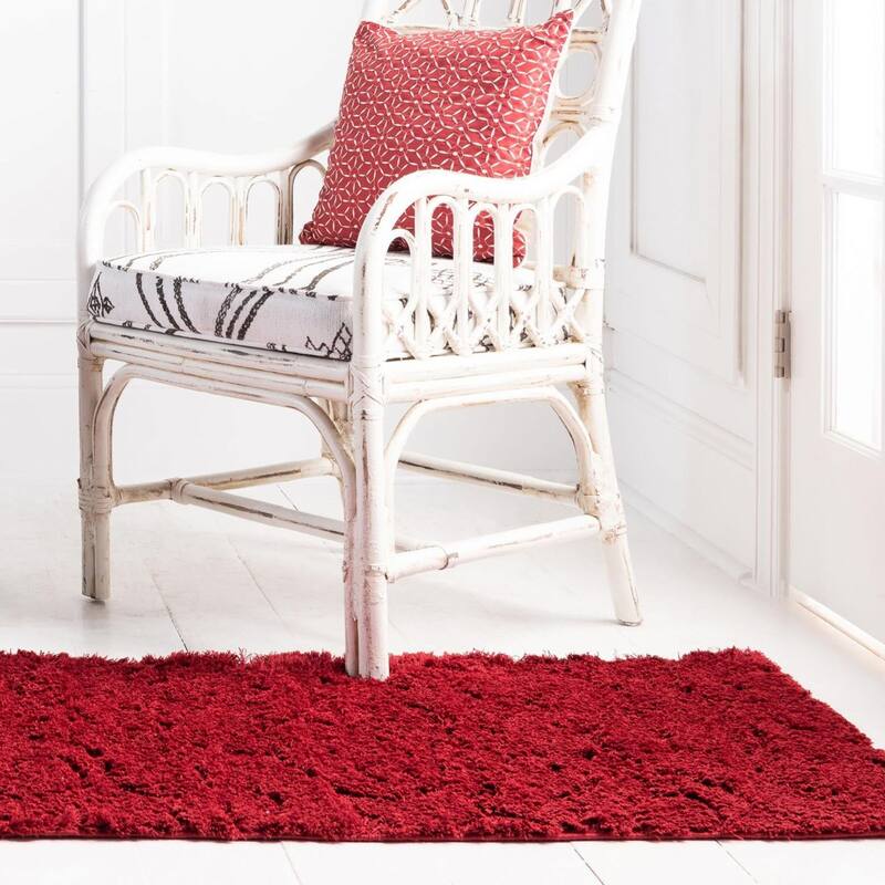 Shag Milson Collection Area Rug