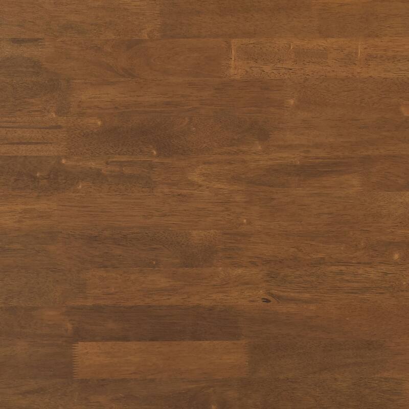 Hollyoak Walnut and Black Rectangular Dining Set