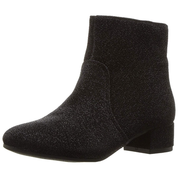 Kids Nine West Girls Alexius Ankle Zipper Chelsea Boots