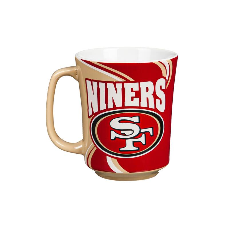 San Francisco 49ers, 14 oz Ceramic Coffee Mug w/ Gift Box