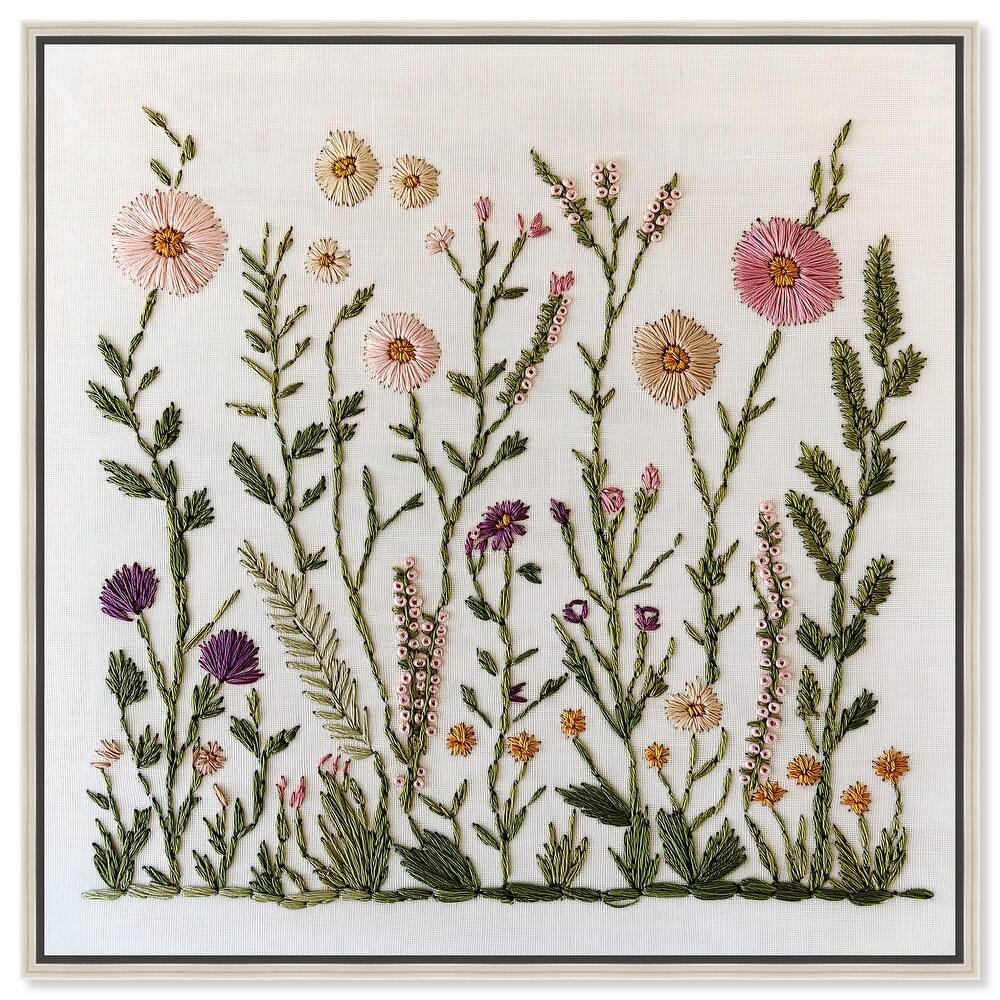 Wildflower Patch III Canvas by Art Remedy
