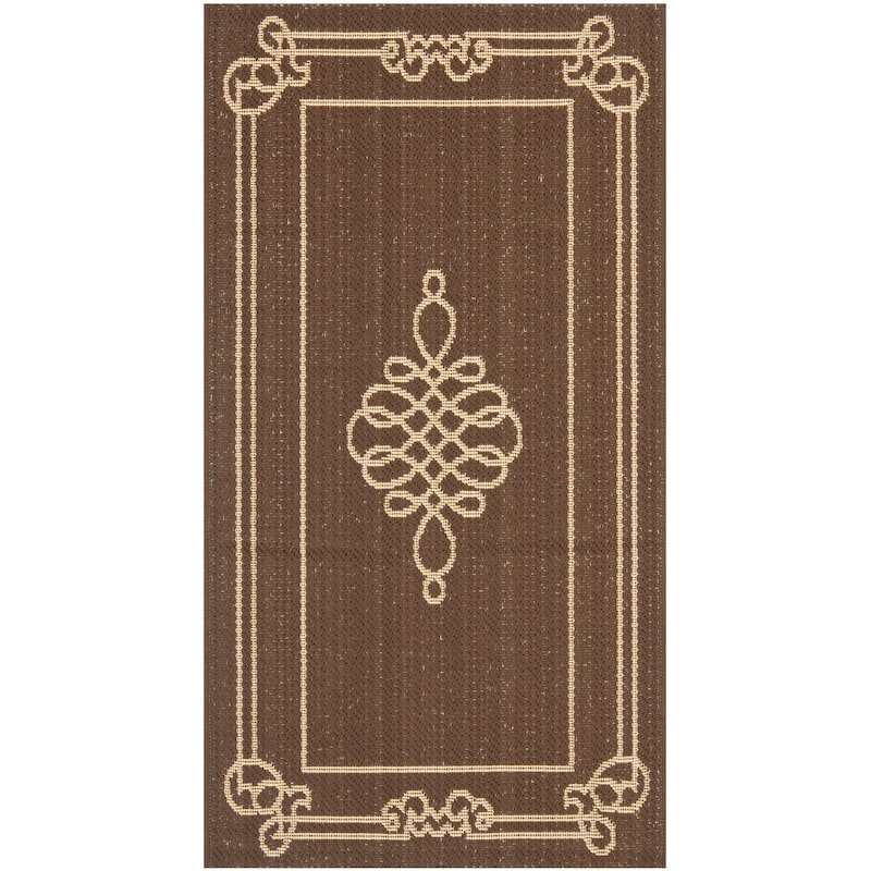 SAFAVIEH Courtyard Vasudha Indoor/ Outdoor Waterproof Patio Backyard Rug