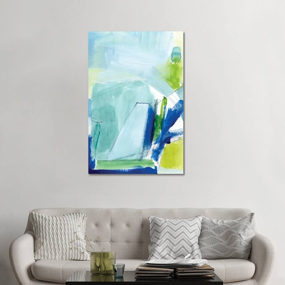 iCanvas "Seaglass Harbor I" by Victoria Barnes Canvas Print