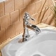 preview thumbnail 28 of 36, Vibrantbath Waterfall Bathroom Sink Faucets Deck Mount Lavatory