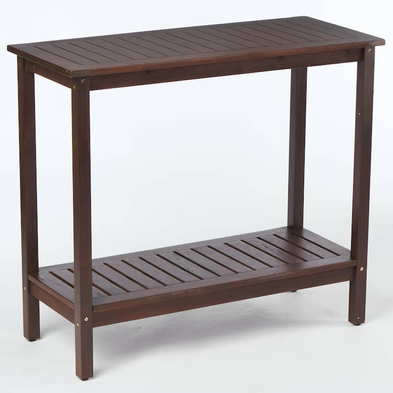 Wood Console Table Entryway Table