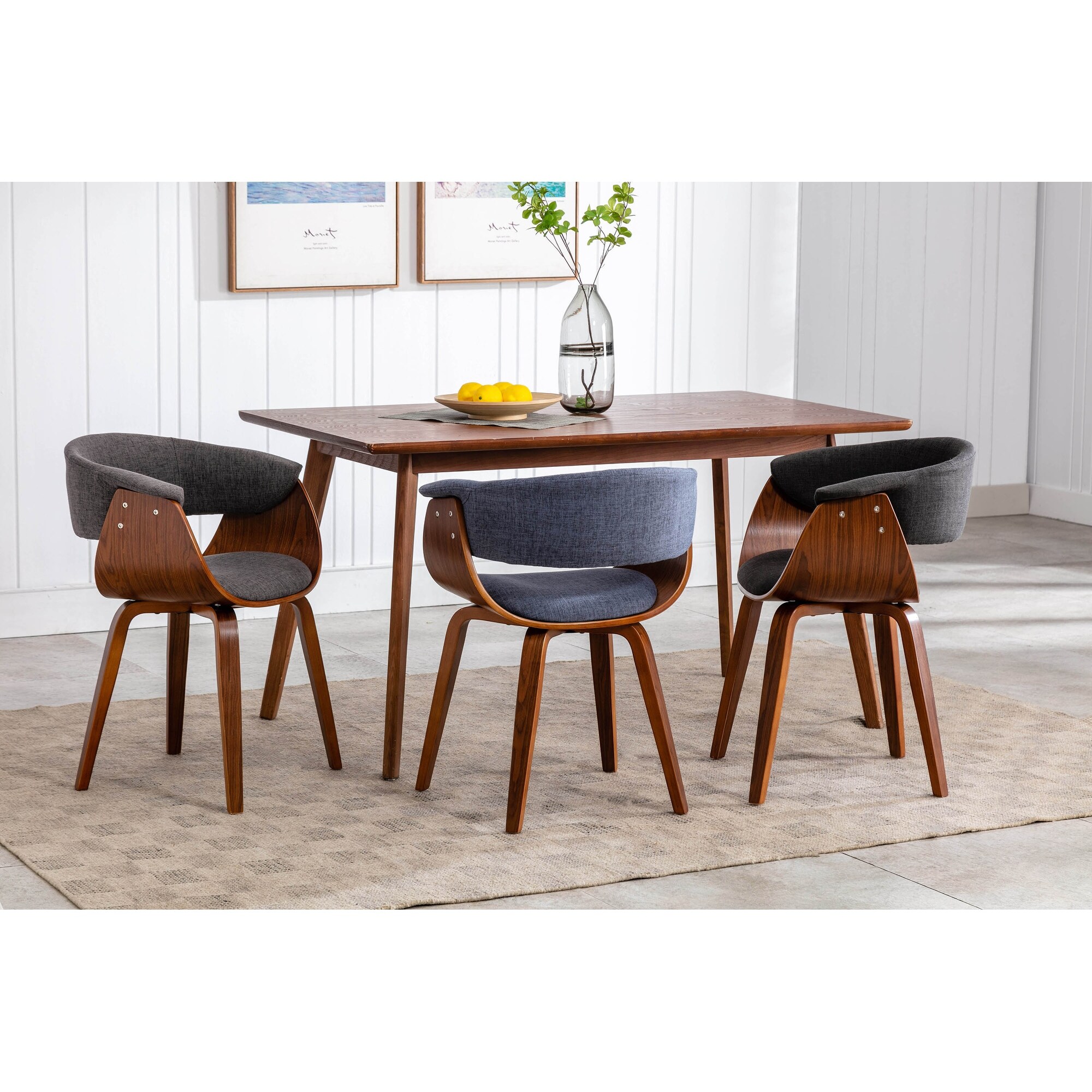 Porthos Home Merin Fabric Dining Chair with Wooden Legs On Sale Bed Bath Beyond 34722753