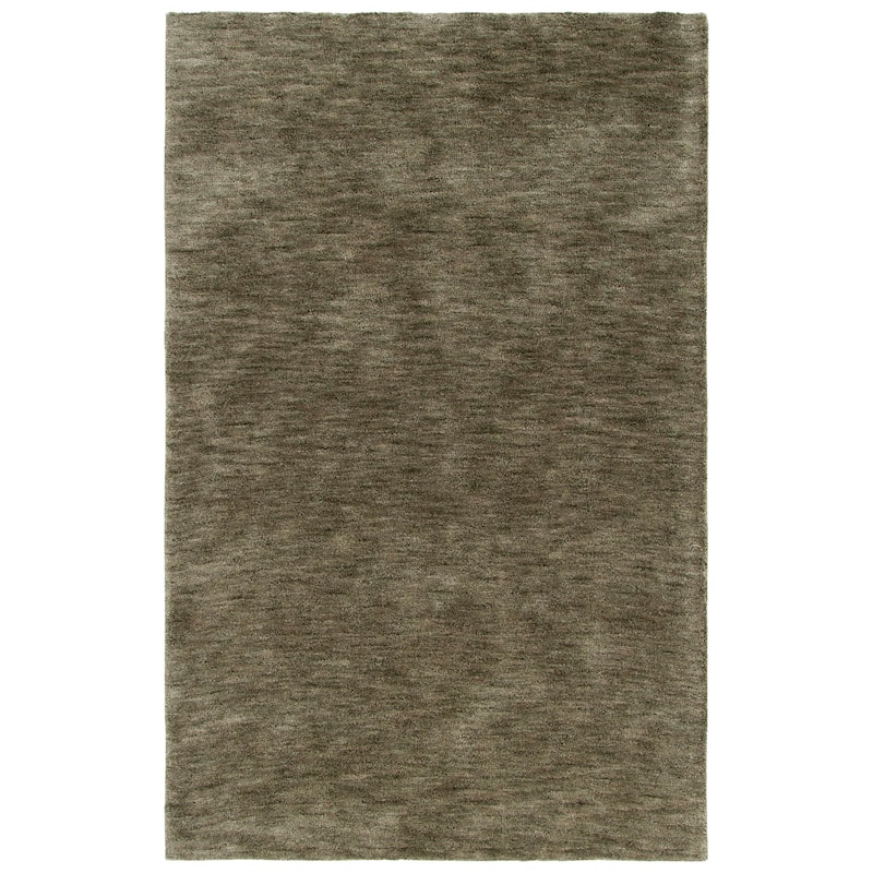 SAFAVIEH Handmade Carmine Virginica Modern & Contemporary Rug - 6' Square - Green