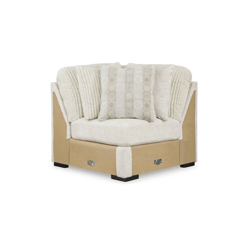 Signature Design by Ashley Chessington White 3-Piece Sectional - 121" W x 121" D x 40" H