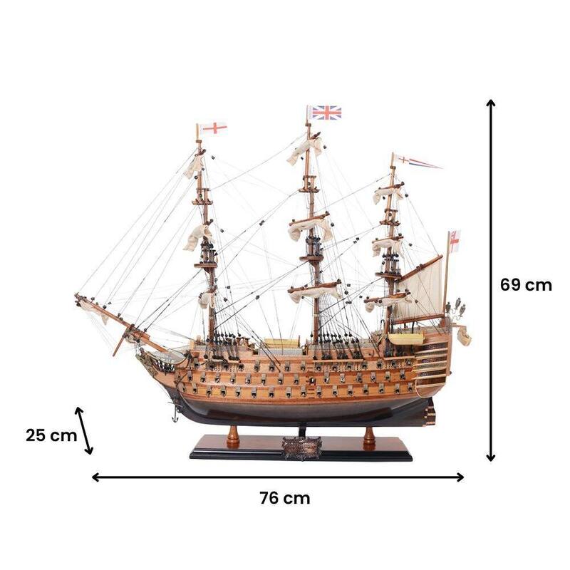 Ultimate HMS Victory Combo: A Model Ship and Classic Hat