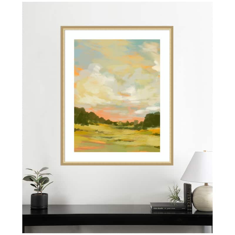 Kate and Laurel Framed Art Landscape 2 by Annie Quigley