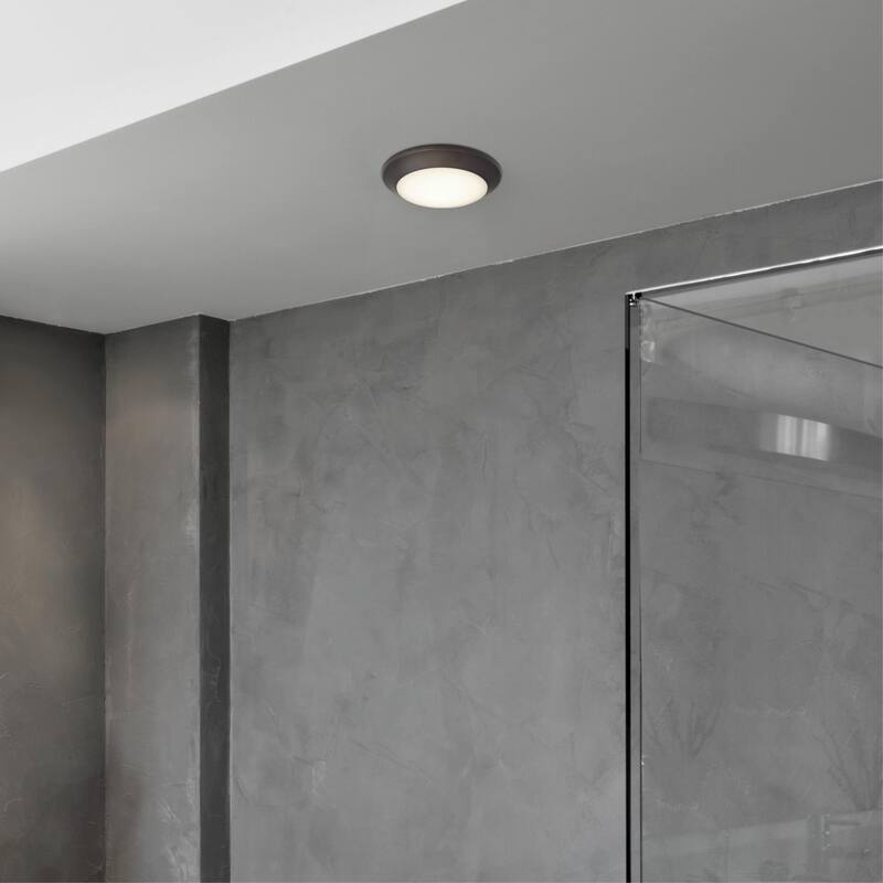 Westinghouse 7-3/8-Inch Dimmable ENERGY STAR LED Indoor/Outdoor Surface Mount Wet Location