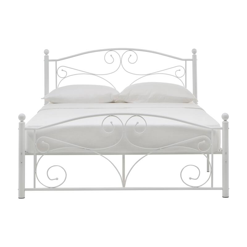 Adrian Metal Platform Bed by iNSPIRE Q Classic
