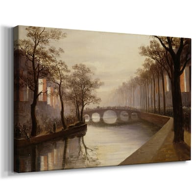Vintage Landscape -DCCXCIII -Gallery Wrapped Canvas