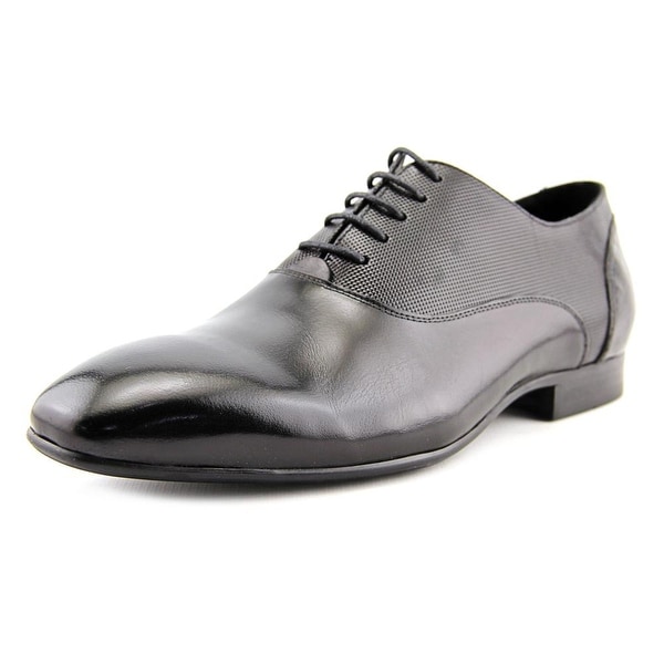 Aldo Mailer Men Apron Toe Leather Black Oxford