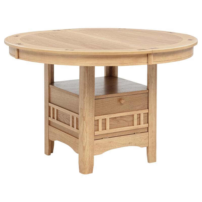 Lavon Oval 60-inch Wood Extension Leaf Dining Table