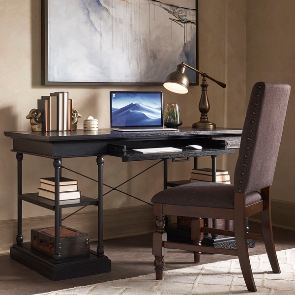 Barnstone Cornice 1-drawer Storage Writing Desk by iNSPIRE Q Artisan. Opens flyout.
