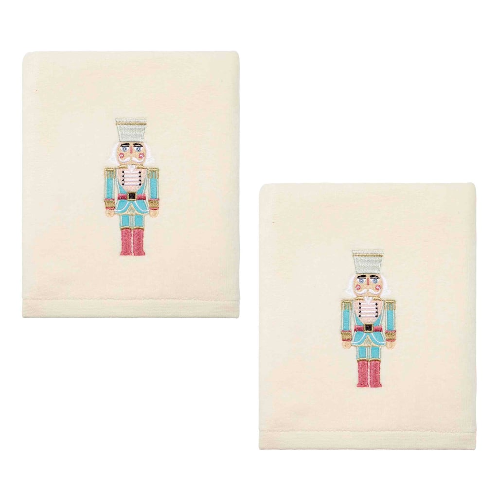 Avanti Linens Nutcracker 2-Pack Hand Towel Set - Hand Towel 2pk Set