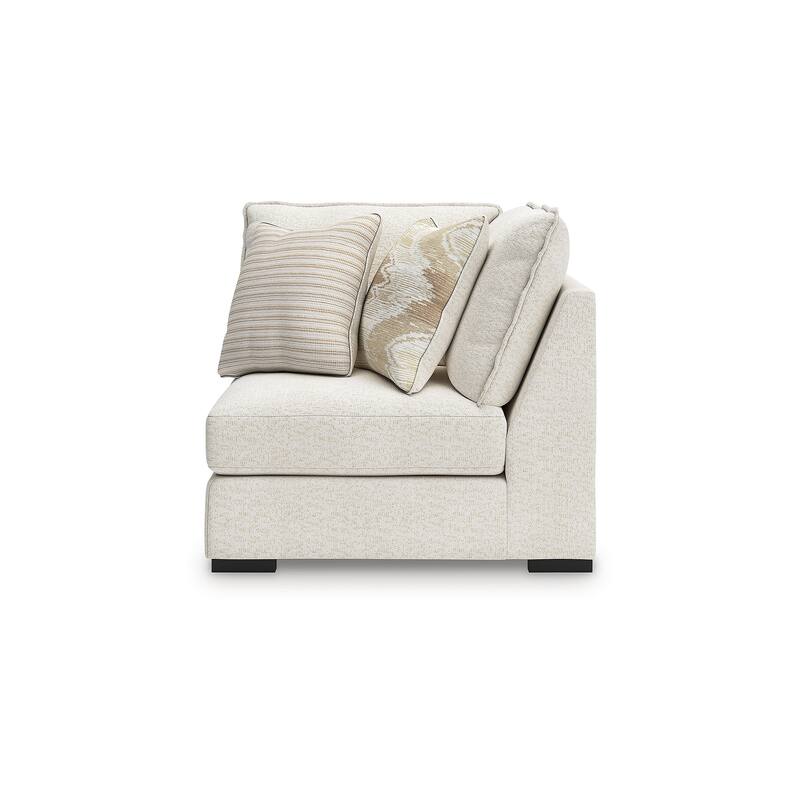 Signature Design by Ashley Donelson Creek White 4-Piece Sectional - 156" W x 43" D x 40" H