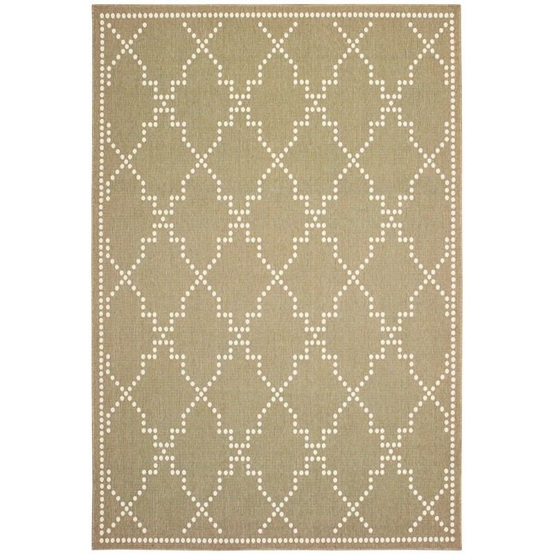 Style Haven Marianna Geometric Trellis Indoor Outdoor Area Rug