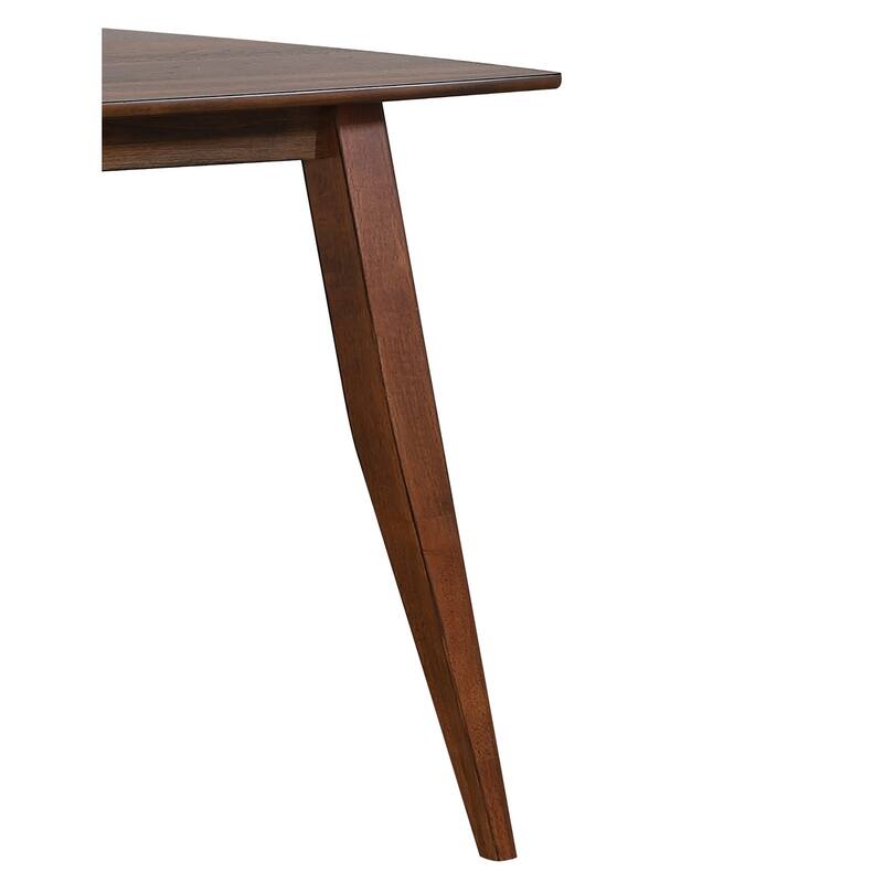 Rectangular Dining Table Set for 6 - 7 Piece Modern Dining Room Table with Cushioned Seats
