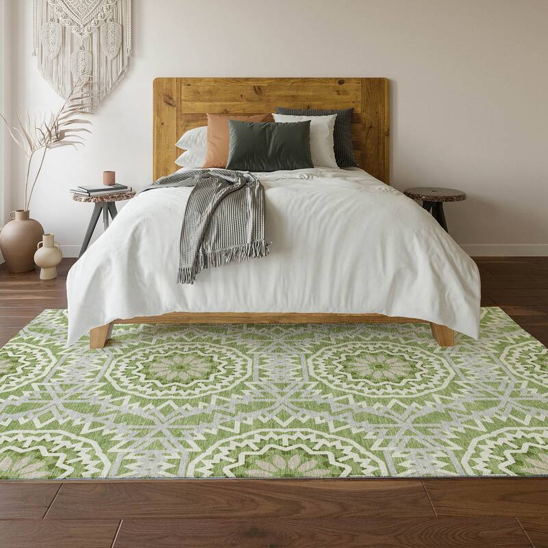 Premium Washable Super Soft Boho Global Mayfield Rug