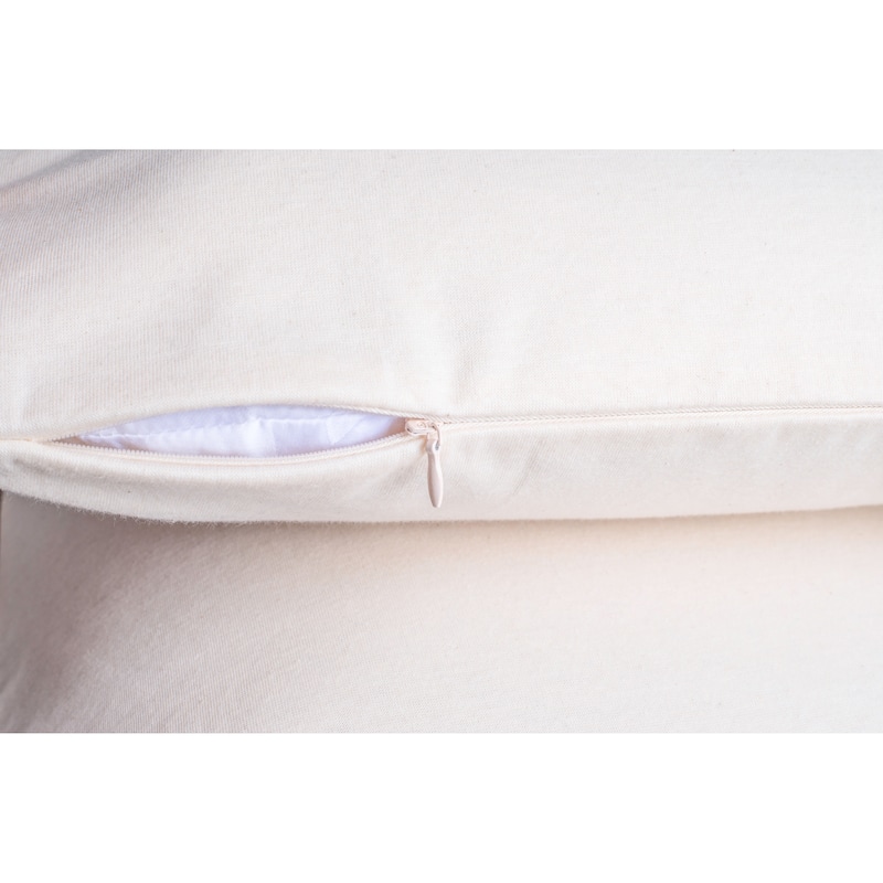 Sleep & Beyond Organic Cotton Waterproof Pillow Encasement Pair