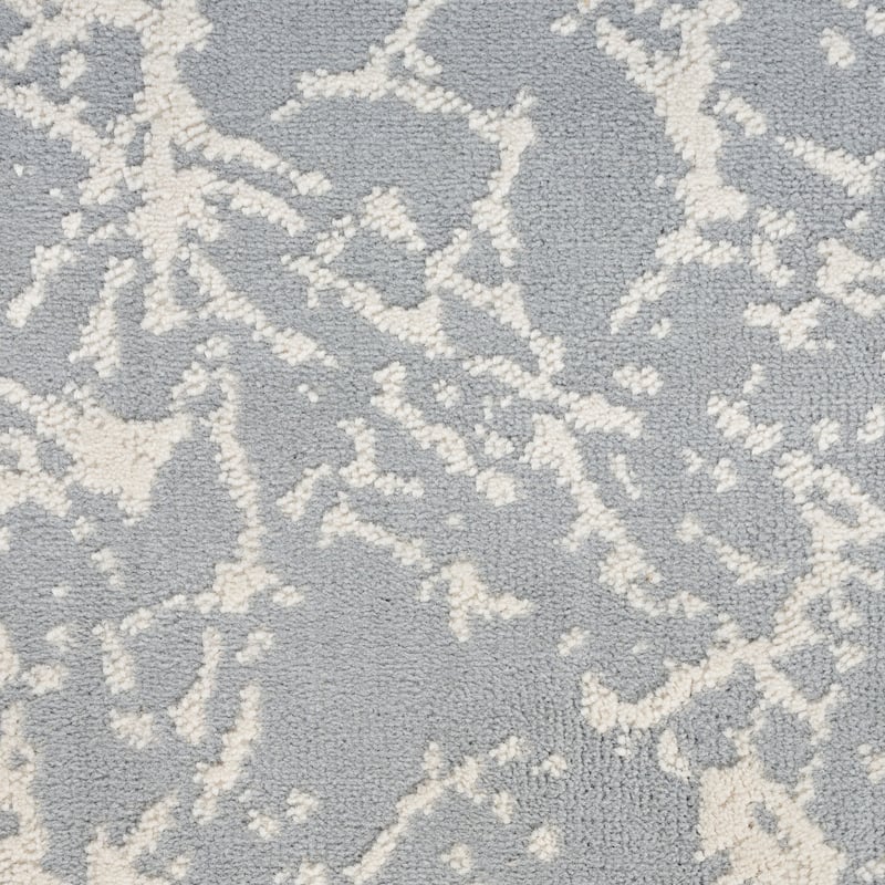 Nourison Lillian Indoor only Grey Abstract Area Rug