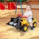 preview thumbnail 4 of 8, Costway Kids Ride on Excavator with Realistic Sound Effects Big Bucket