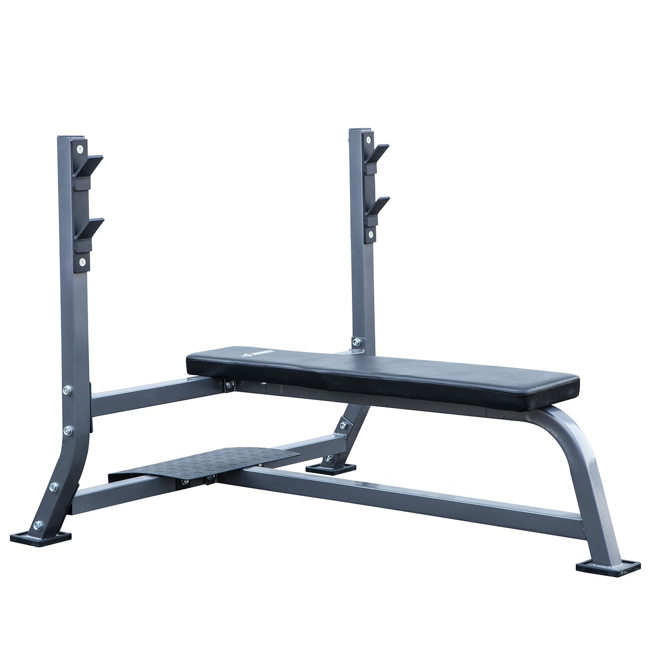Shop Akonza Olympic Bench Press With Spotter Stand Fitness
