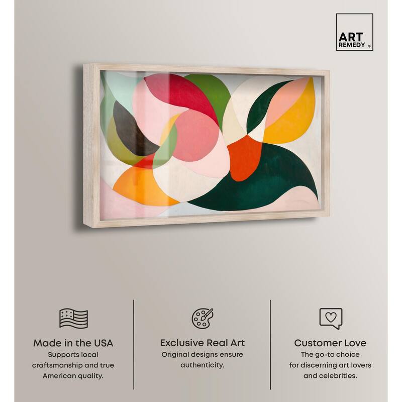 Color Fusion Shadowbox by Art Remedy