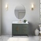 preview thumbnail 123 of 128, Vanity Art 42" Single Sink Bathroom Vanity Cabinet with Engineered Marble Countertop