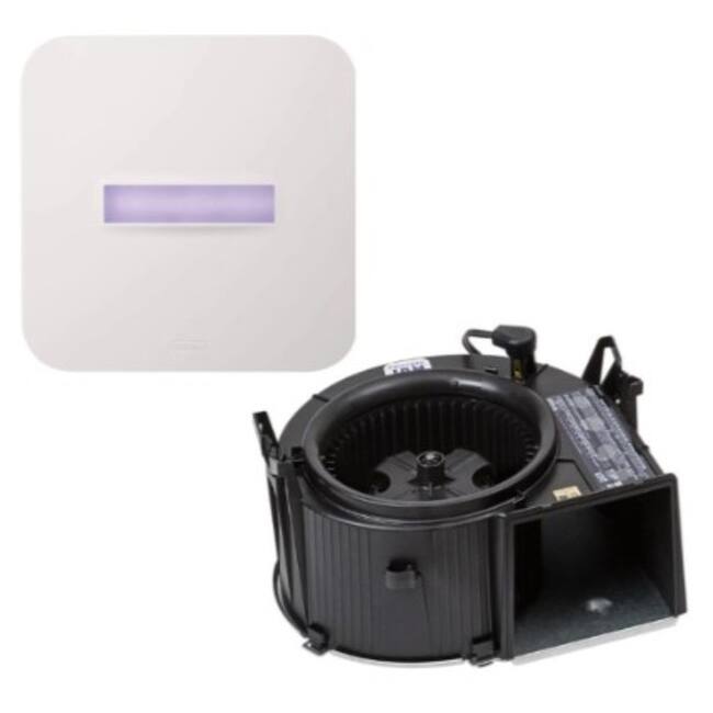 Broan AR110LKVVF-SINGLE 110 CFM Exhaust Fan Finish Kit & Motor with - White