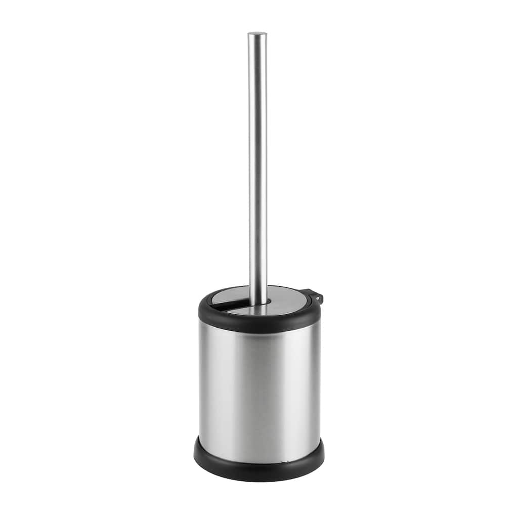 Totti Stainless Steel Toilet Brush w/ Holder - 4.5