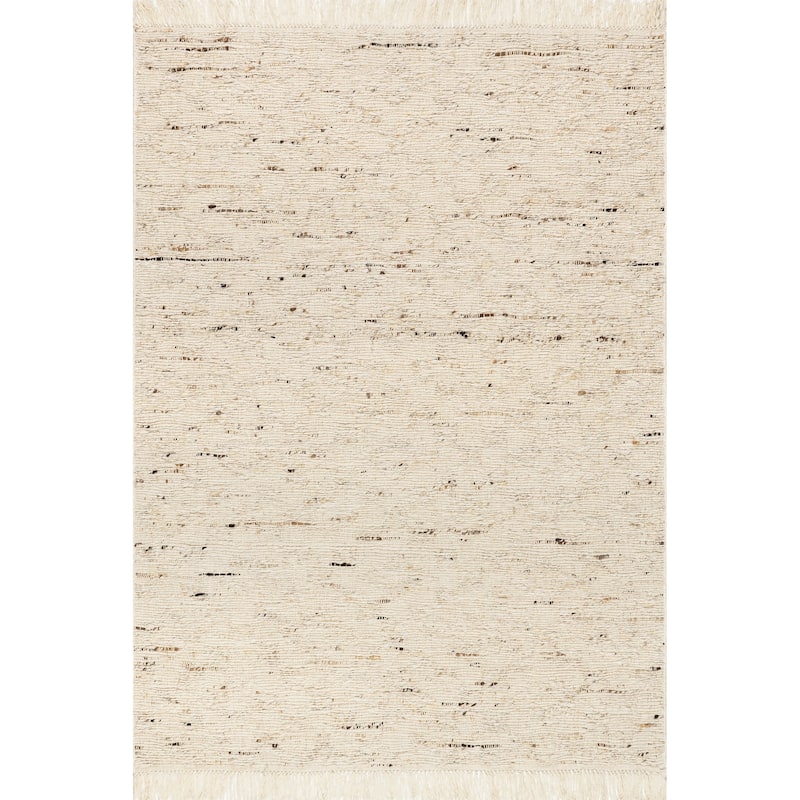 Frenshe Interiors JuJu Diamond Trellis Wool Area Rug