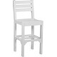 preview thumbnail 21 of 82, Poly Lumber Round Dining Table Set with Island Chairs