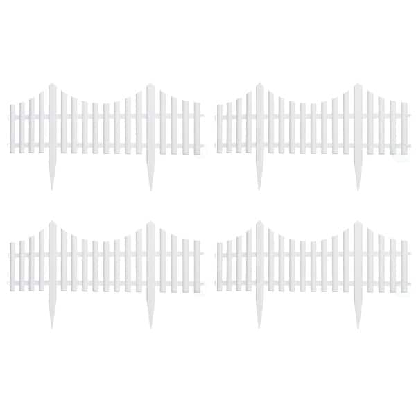 Garden Border Edgings Picket Fence, High Quality Fencing for Gardens ...