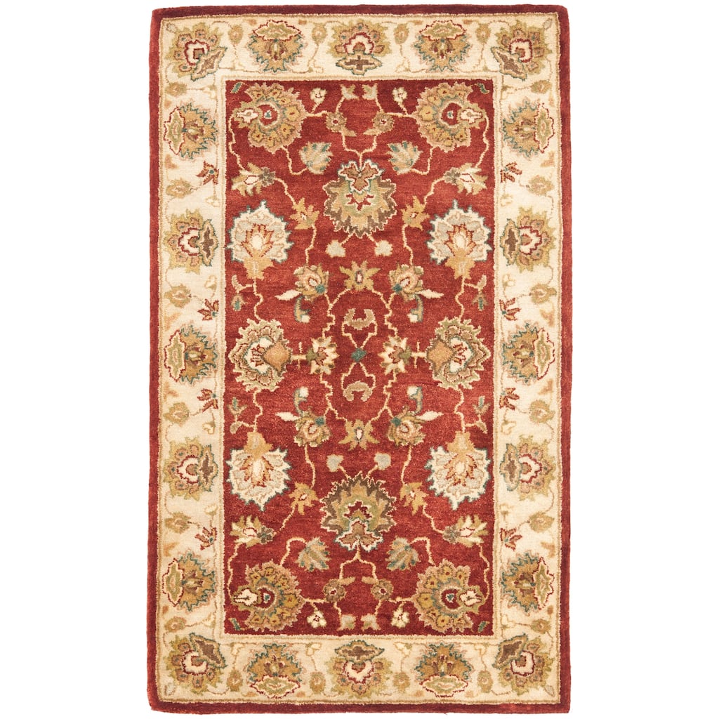 SAFAVIEH Handmade Bergama Radhildur Oriental Hand-spun Wool Rug