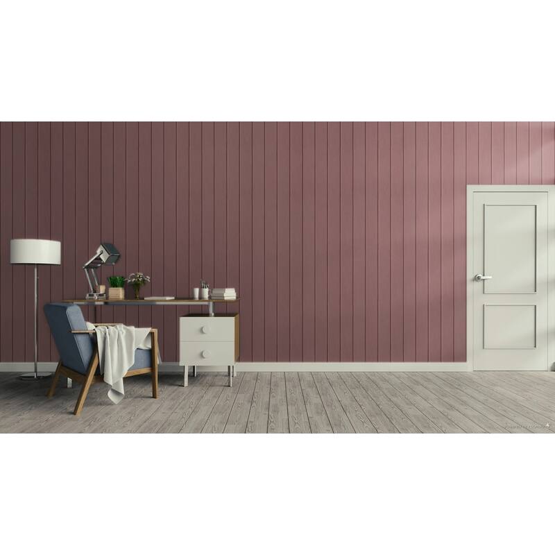 Galerie Wallcoverings Little Explorers 2 Doga Happy Wooden Plank Non-woven Matte Wallpaper Roll