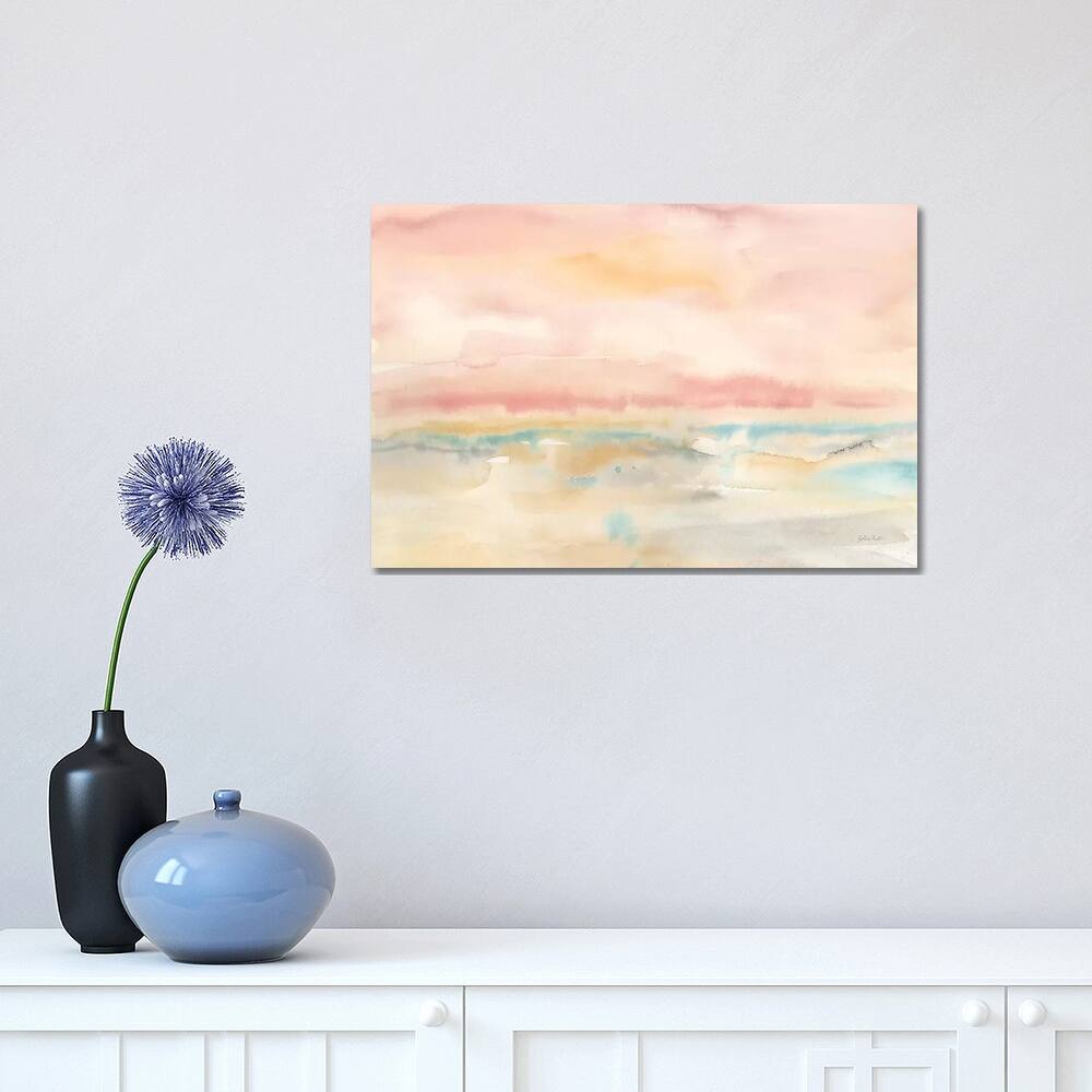 iCanvas "Blush Seascape" by Cynthia Coulter Canvas Print