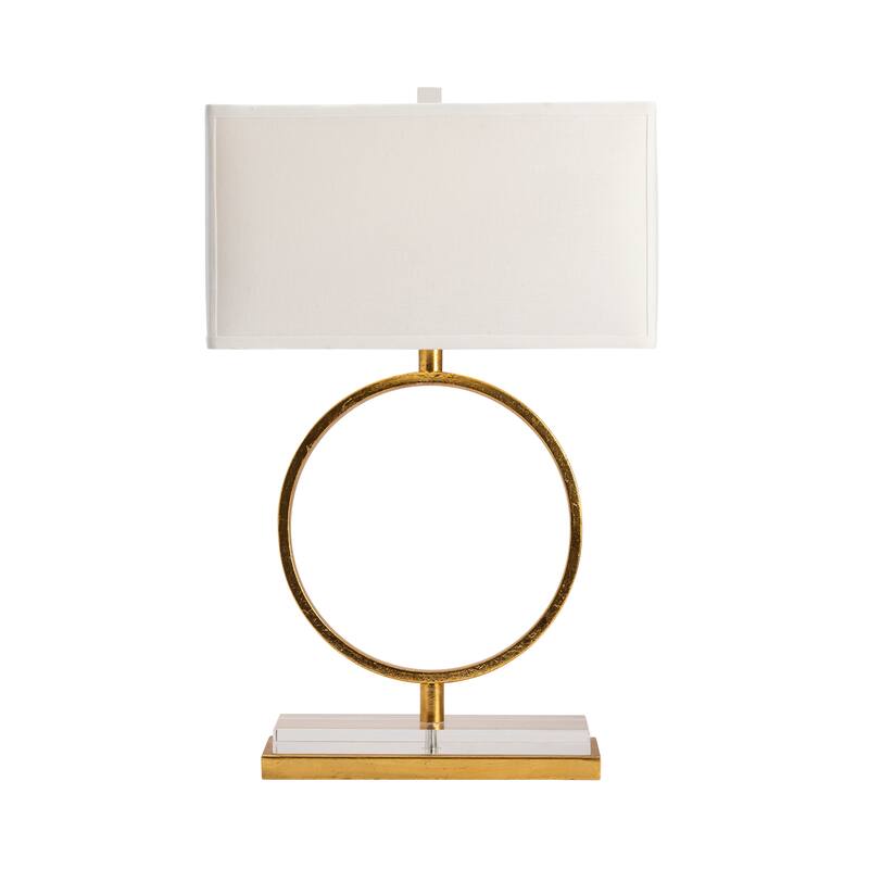 Aldrich Gold Leaf 29-inch Table Lamp - 29"H