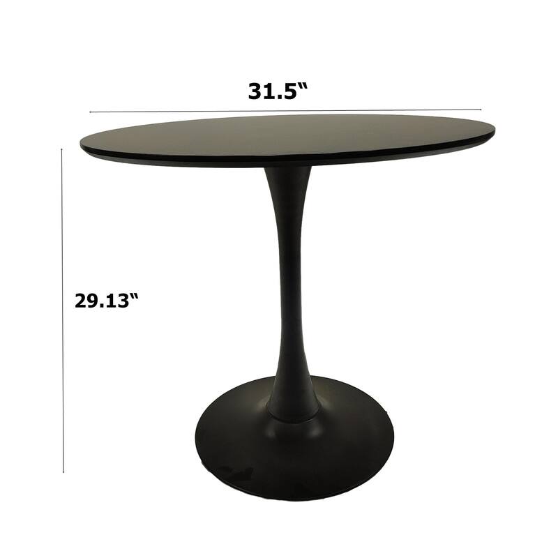 5PCS Round MDF Dining Table