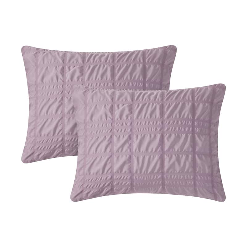 Adelle 8 Piece Mauve Bed-in-a bag