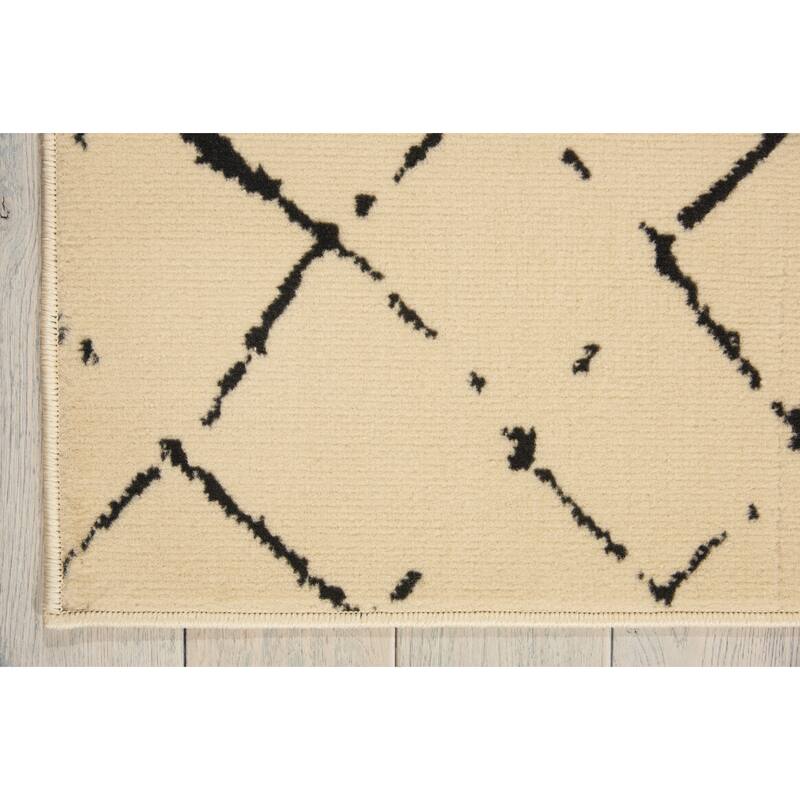 Nourison Grafix Moroccan Patterned Area Rug