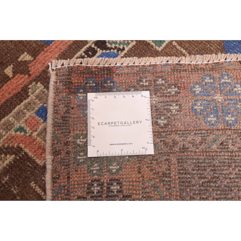 ECARPETGALLERY Hand-knotted Teimani Brown Wool Rug - 3'7 x 6'4