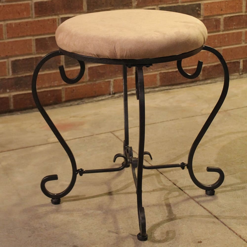 Cambridge Vanity Stool with Cushion