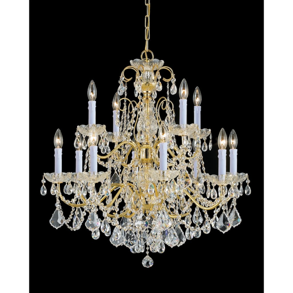 Crystorama Lighting Group Imperial 12 Light 29-1/2" Wide Chandelier