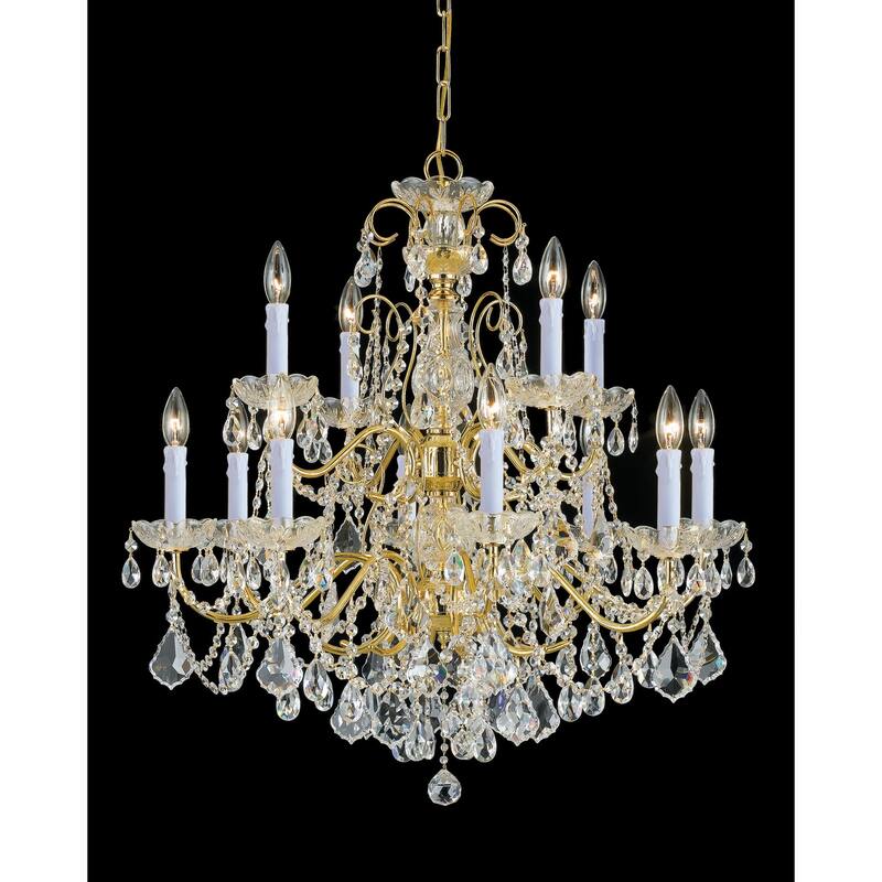 Crystorama Lighting Group Imperial 12 Light 29-1/2" Wide Chandelier