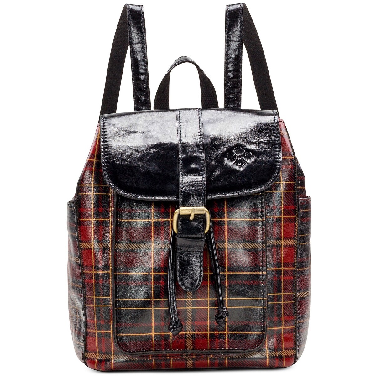 Shop Patricia Nash Aberdeen Tartan Plaid Leather Backpack Medium