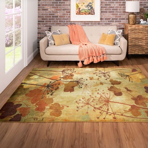 Mohawk Home Autumn Branches Botanical Area Rug