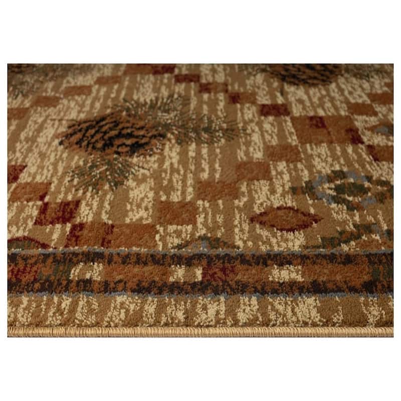 Sunset Valley Mars Hill Antique Lodge Area Rug